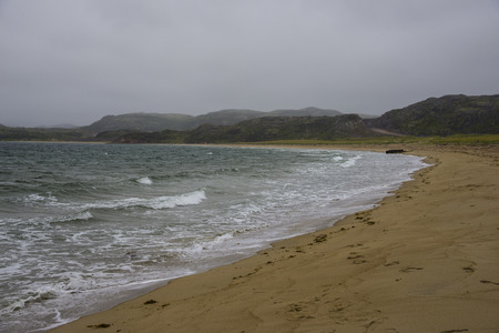 Barents Sea, near the Teriberka, Russia
