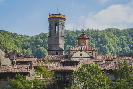 Rupit i Pruit, Catalonia - Medieval catalan villageの写真素材