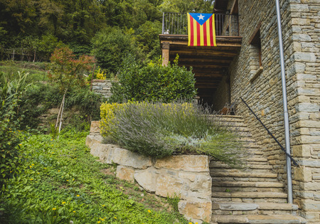 Rupit i Pruit, Catalonia - Medieval catalan villageの写真素材