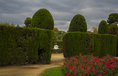 Parc de la Ciutadella, Barcelona, Spainの写真素材
