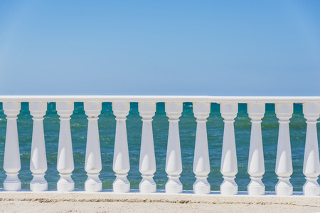 Embankment of the Black sea. Sevastopol, Crimeaの写真素材