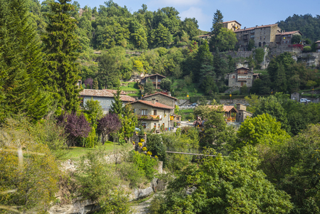 Picturesque view of Rupit i Pruit village, Catalonia