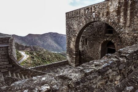 The Monastery of Sant Pere de Rodes in Girona province. Catalonia, Spainの写真素材