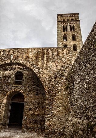 The Monastery of Sant Pere de Rodes in Girona province. Catalonia, Spainの写真素材
