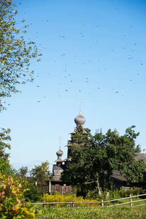 Wooden church in Suzdal, Golden Ring of Russia