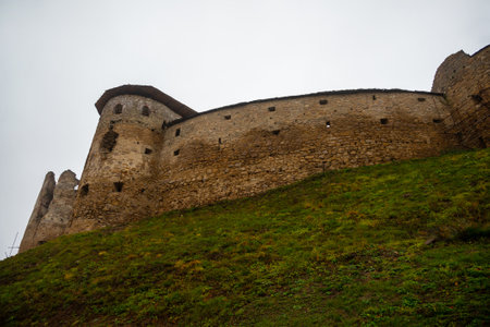 Medieval castle in Nesvizh city.の写真素材
