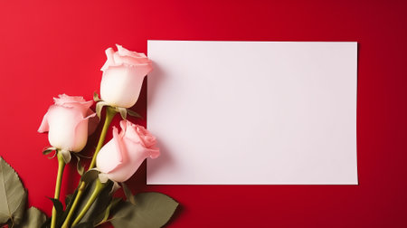 Modern poster design. Valentine day, love. Greeting card with copy spaceの素材