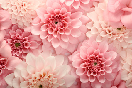 Chrysanthemum pink color flowers backgroundの素材