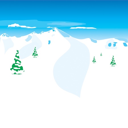 mountainsのイラスト素材