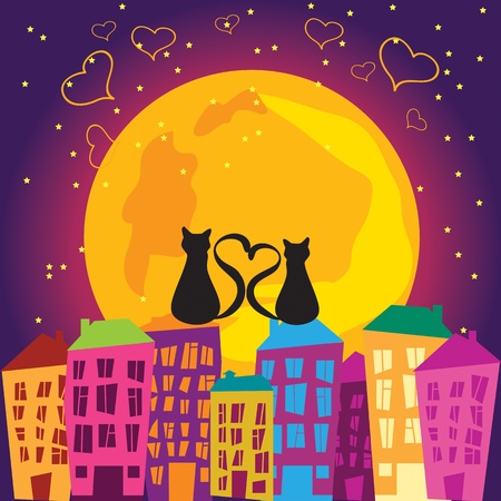 night cityのイラスト素材