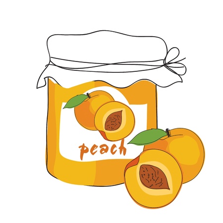 Peach jamのイラスト素材
