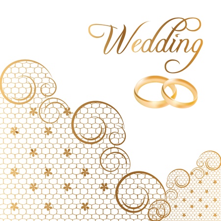 Vector Wedding Cardsのイラスト素材