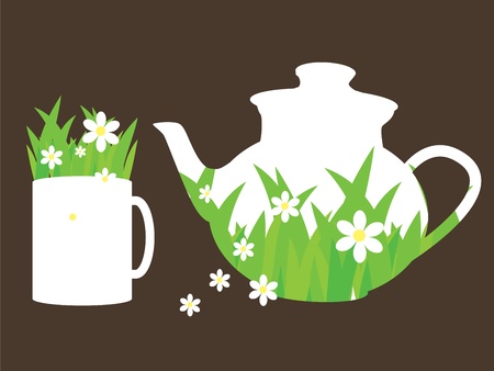 tea timeのイラスト素材