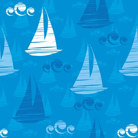 pattern of the shipのイラスト素材