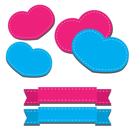 vector of the heartのイラスト素材