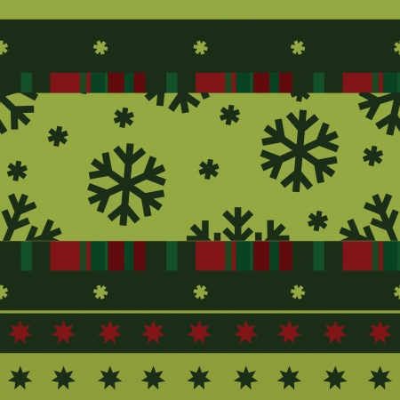 Christmas seamless patternのイラスト素材