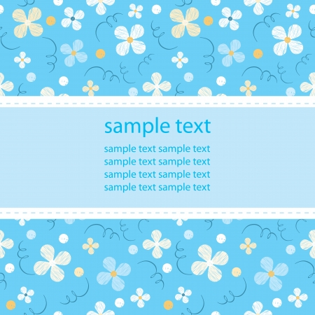 Greetings card illustrationのイラスト素材