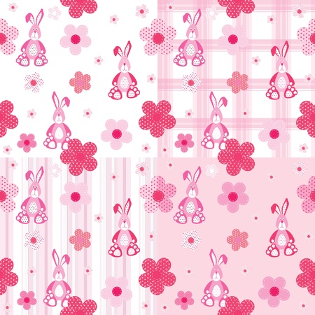  seamless pattern for a babyのイラスト素材
