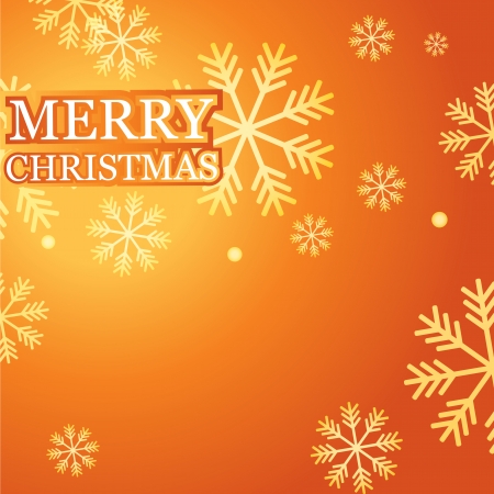 abstract banner Merry Christmas with snowflakesのイラスト素材