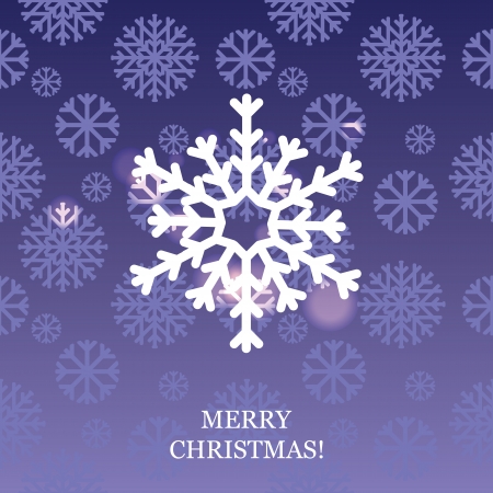 vector abstract Christmas background with snowflakesのイラスト素材
