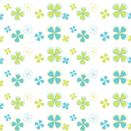 Seamless pattern flowersのイラスト素材