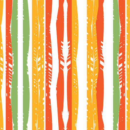 vector seamless abstract pattern colored linesのイラスト素材