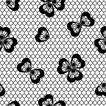 Fashionable lace patternのイラスト素材