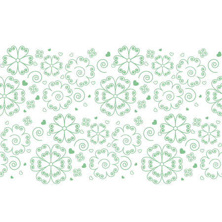 Abstract floral background vectorのイラスト素材