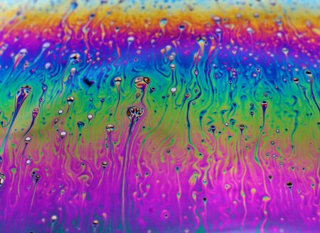 Incredible fancy soapy water pattern abstract  semicircle.