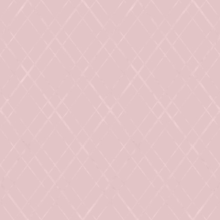 Argyle abstract geometric pink gold metal plaid seamless pattern. Golden metallic hand drawn ornament on pink background. Luxury glittering texture. Print for textile, wallpaper, wrapping.の写真素材