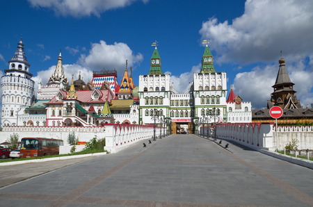 Moscow, Russia - September 1, 2016: The Izmailovo Kremlinのeditorial素材
