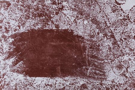 dust texture on a red background. Photo. copyspace