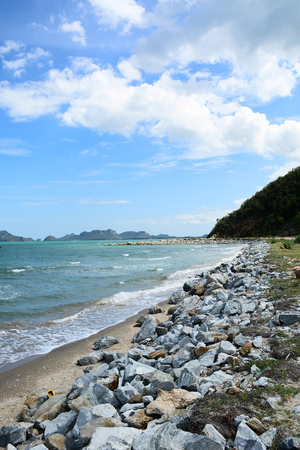 The beach in Thailandの写真素材
