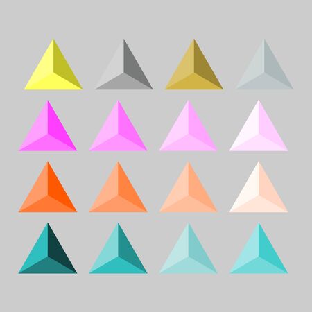 Fashion, clothing and decor: pyramidal rhinestones, spikes, buttons gold, silver steel green blue