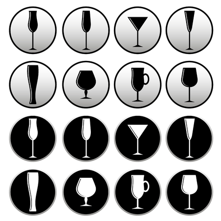 icons glassesのイラスト素材
