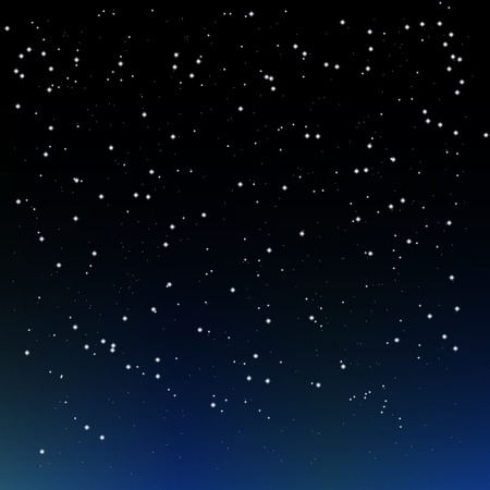 starry skyのイラスト素材