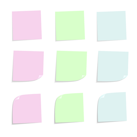 Paper for notes icon.のイラスト素材
