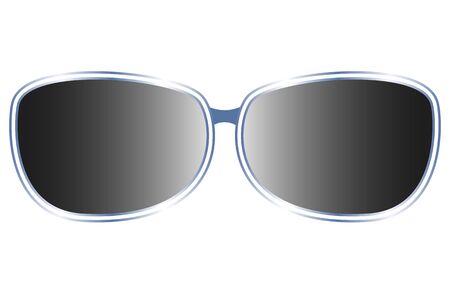 sunglasses isolated on white backgroundのイラスト素材