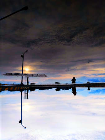 sky reflection