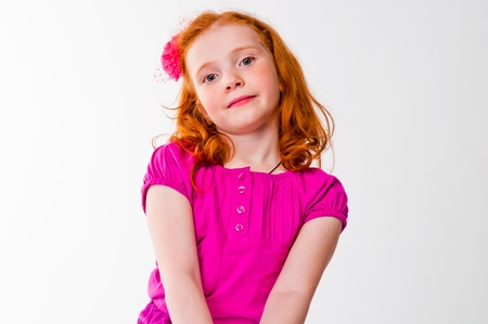 picture of a little and beautiful girlsの写真素材