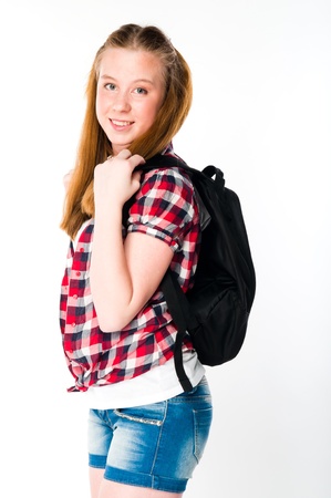 beautiful and young girl teenagerの写真素材