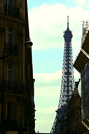 Eiffel Tower in Parisの写真素材