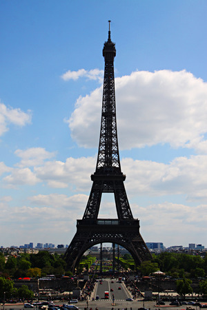 Eiffel Tower in Parisのeditorial素材