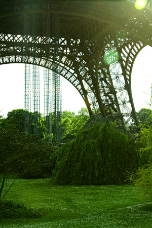 Eiffel Tower in Parisの写真素材