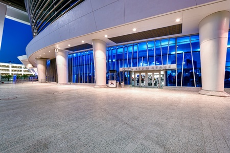 MIAMI, FL - APRIL 9  View of the team store at the new Marlins Park, construction of the stadium  was completed in March 2012, just in time for Major League Baseball Season, it features a retractable roof and seats 37,442  Taken April 9 2012 のeditorial素材