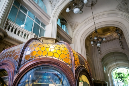 BUENOS AIRES - CIRCA NOVEMBER 2012  Detail of the interior of Palacio Barolo, Circa November 2012  The building is landmark on the city, located in Avenida de Mayo when it was built was the tallest building in city and South America のeditorial素材