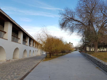 Towers and walls of the Astrakhan Kremlin