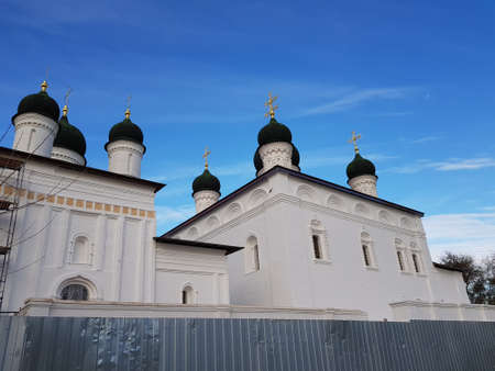 Old stone orthodox christian cathedral