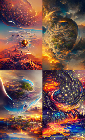 Mysterious planets in distant unexplored space
