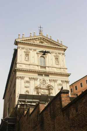 Church of the Assumption of the Blessed Virgin Mary in Rome, Italyの写真素材